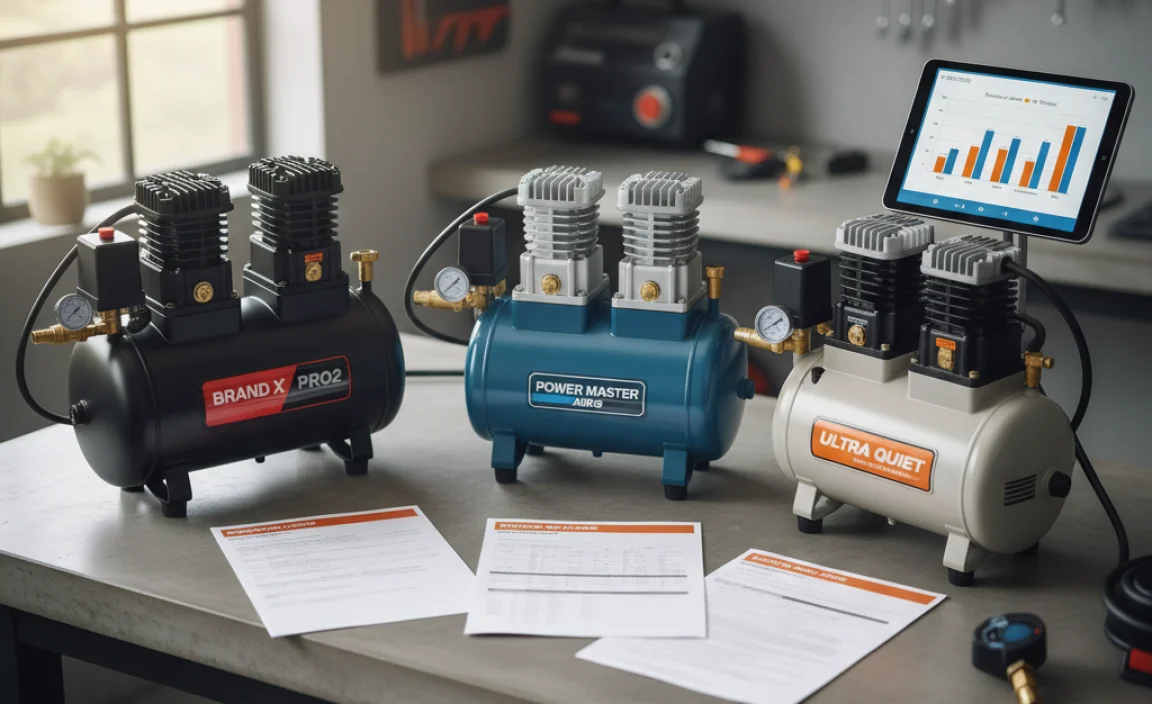 Top Two-Stage 2 Gallon Air Compressor Models (Examples & Comparisons)