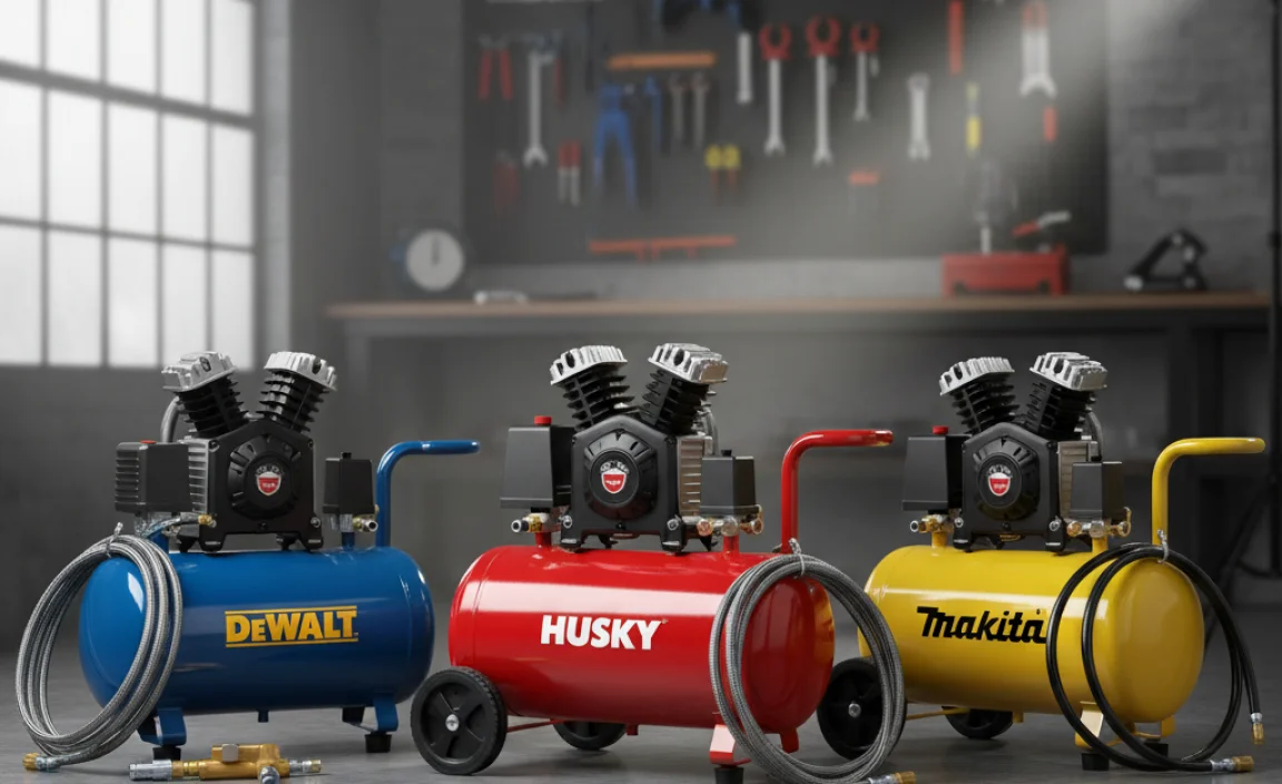 Top Two-Stage 4 Gallon Air Compressors: Our Picks