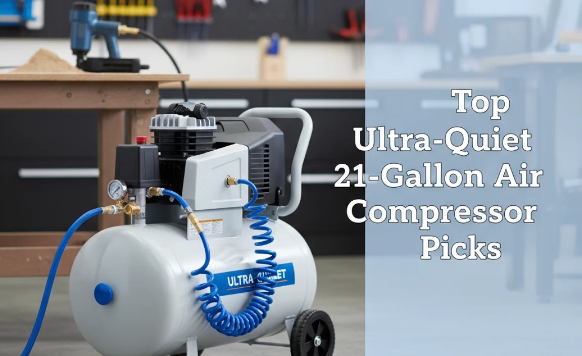 Top Ultra-Quiet 21-Gallon Air Compressor Picks (Examples)