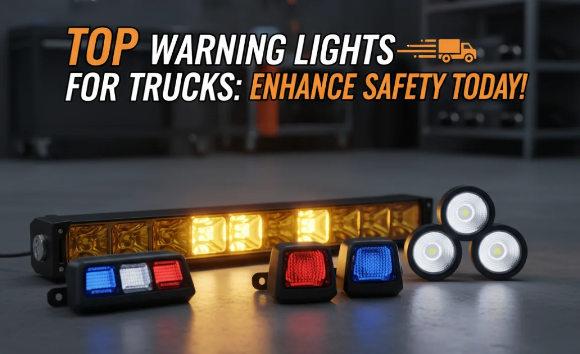 Top Warning Lights For Trucks: Enhance Safety Today!