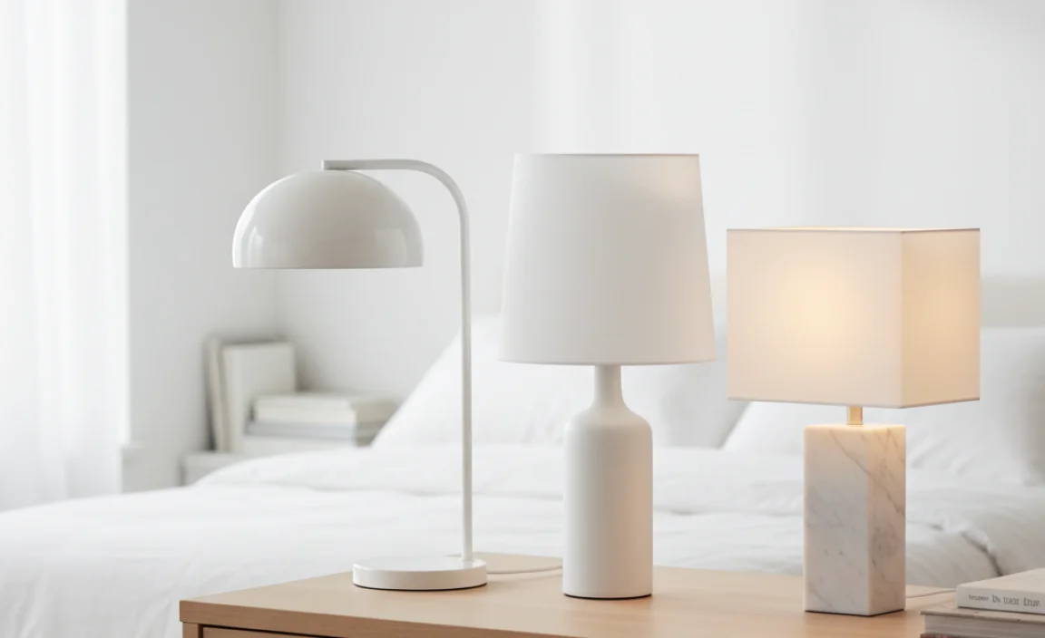 Top White Table Lamp Brands and Models
