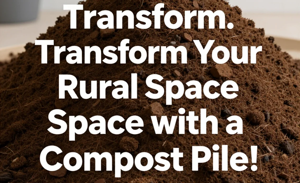 Transform Your Rural Space with a Compost Pile!