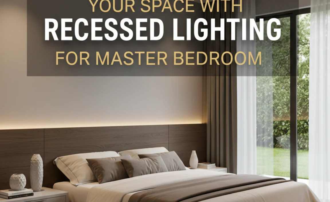 Transform Your Space With Recessed Lighting For Master Bedroom