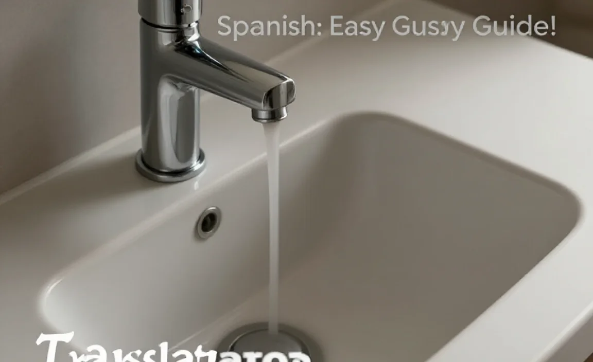 Translation of Bathroom Sink