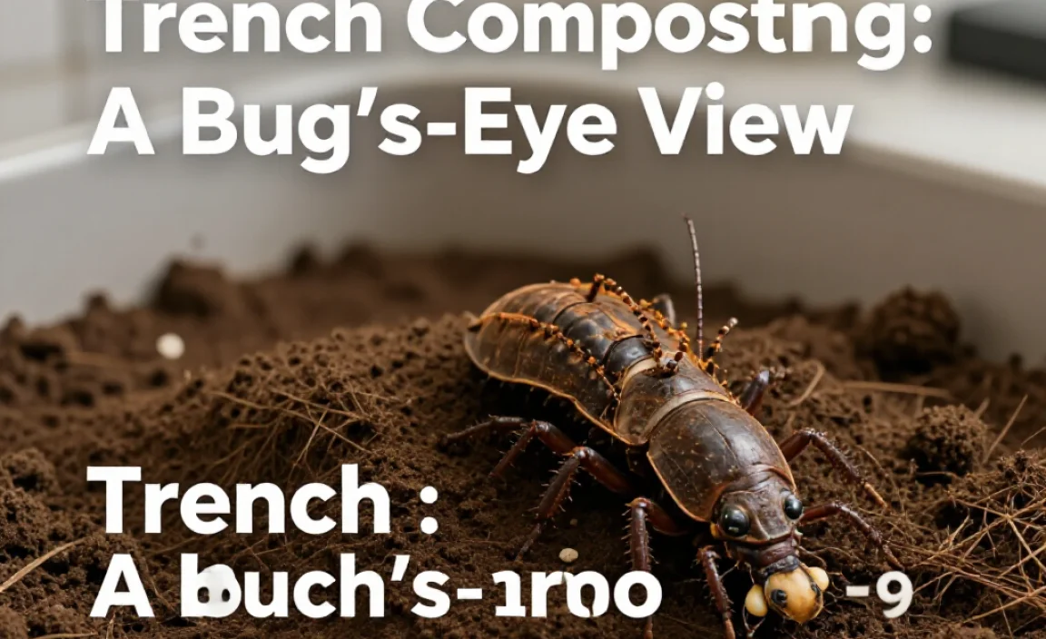 Trench Composting: A Bug&rsquo;s-Eye View