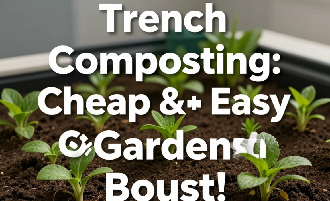 Trench Composting: Cheap & Easy Garden Boost!