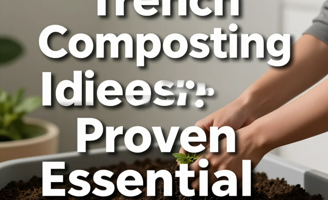Trench Composting Ideas: Proven Essential Methods