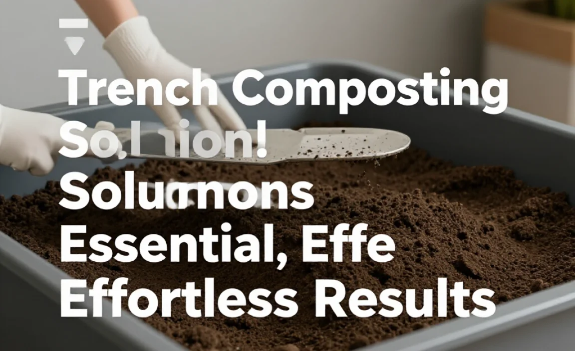 Trench Composting Solutions: Essential, Effortless Results