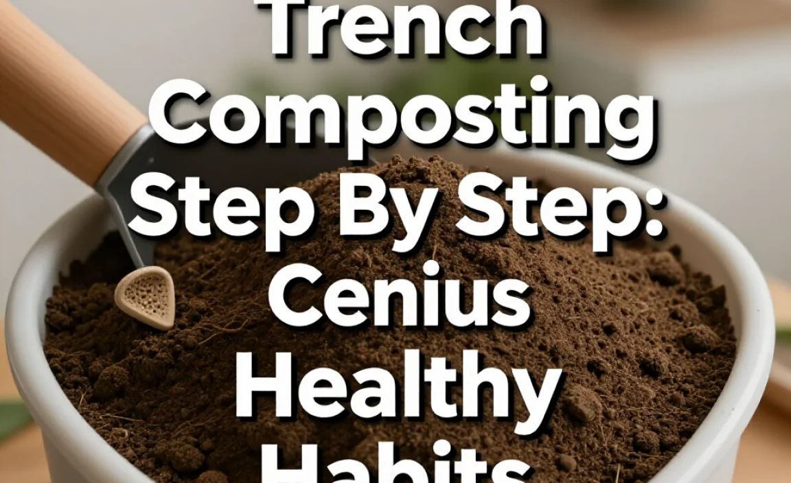 Trench Composting Step By Step: Genius Healthy Habits