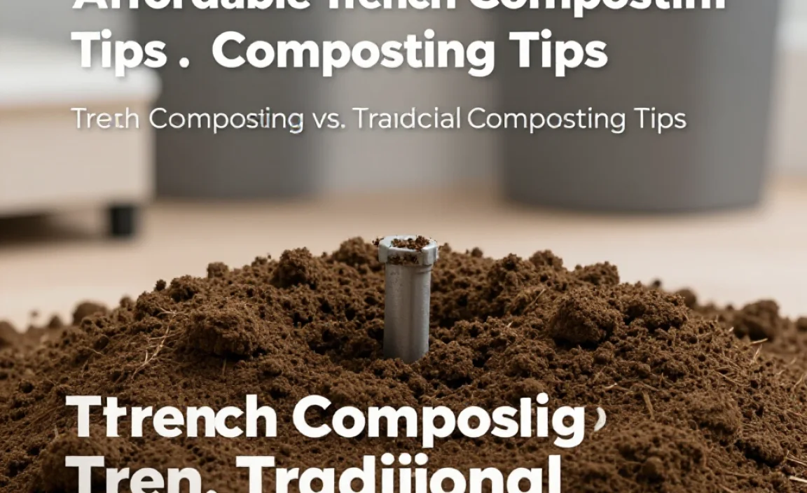 Trench Composting vs. Traditional Composting