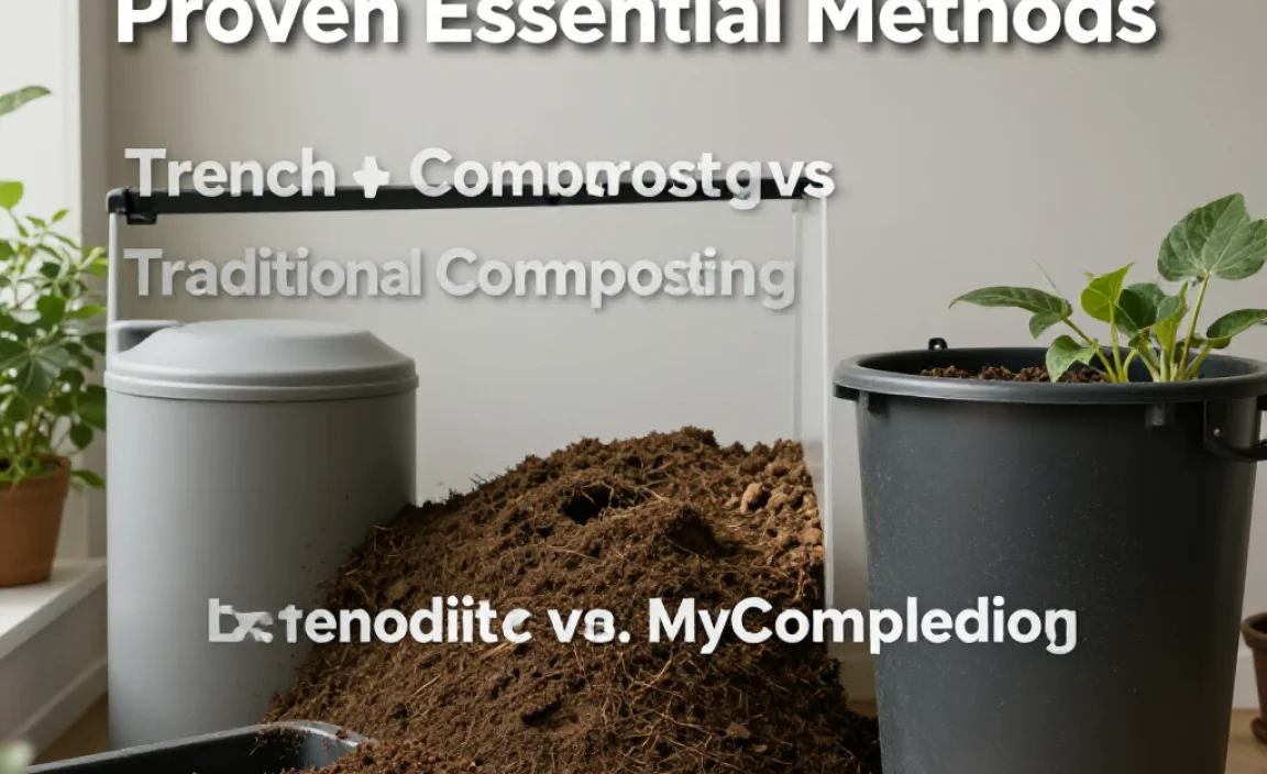 Trench Composting vs. Traditional Composting