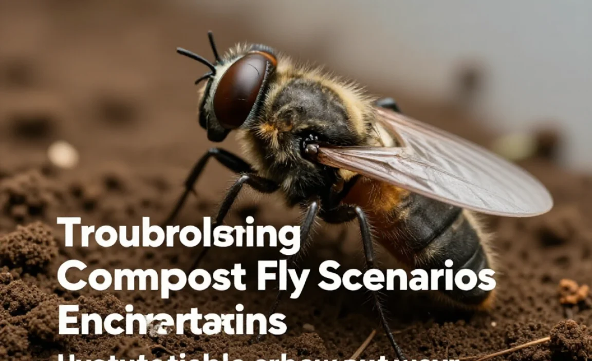 Troubleshooting Common Compost Fly Scenarios