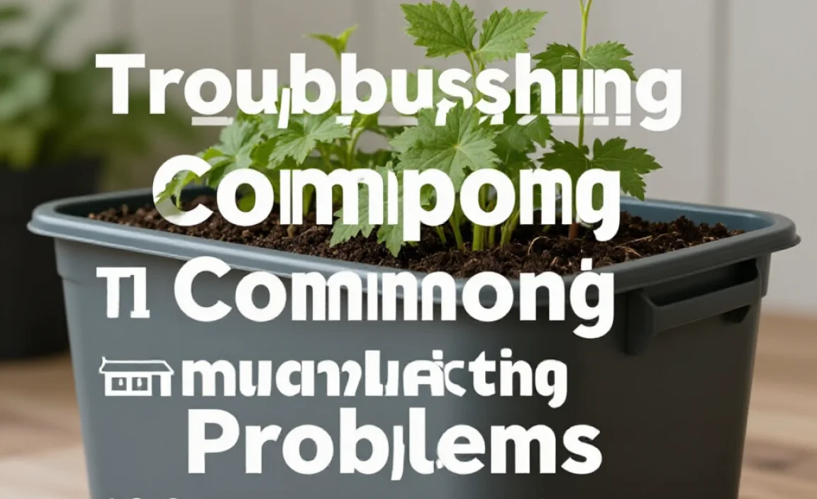 Troubleshooting Common Compost Problems