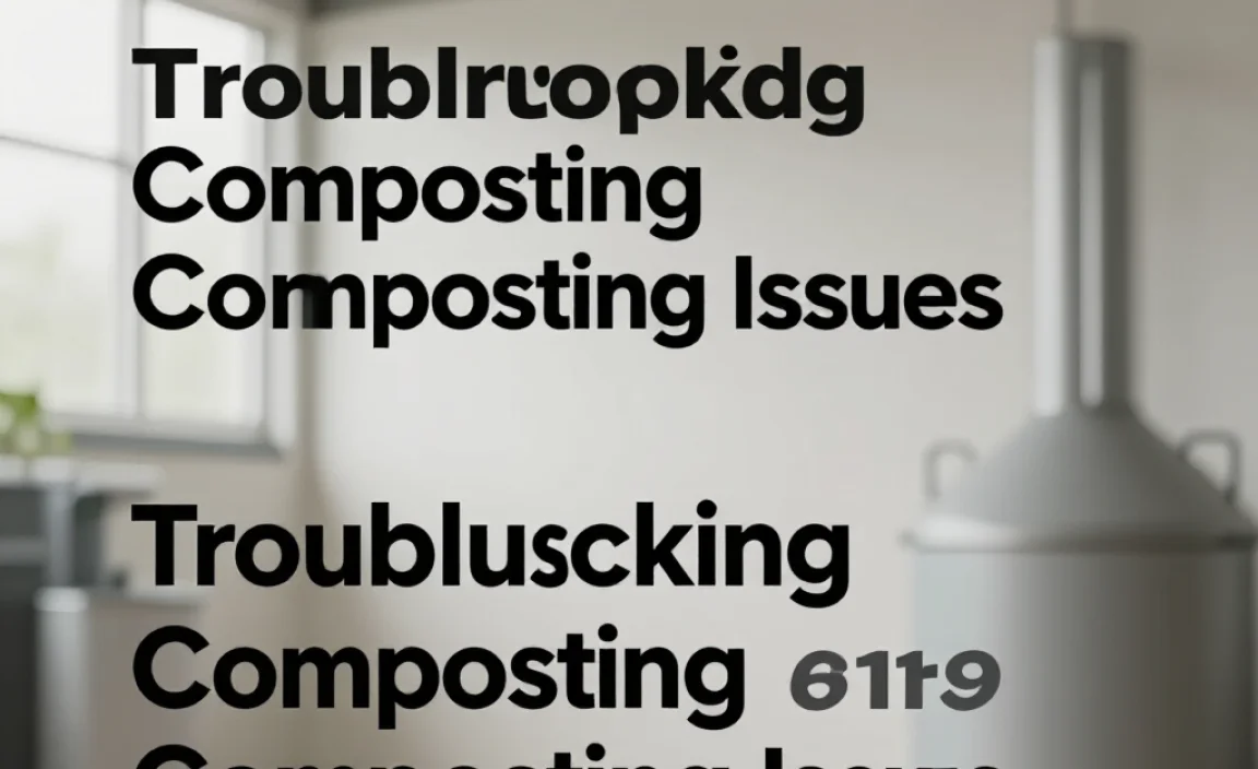 Troubleshooting Common Composting Issues