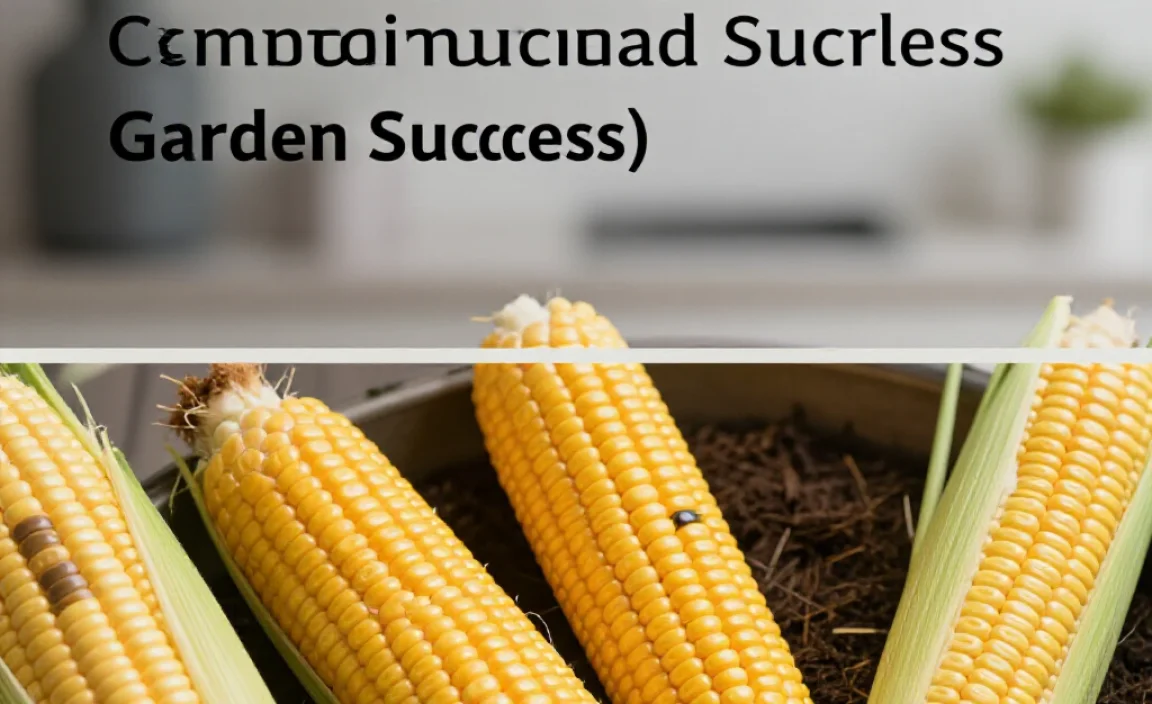 Troubleshooting Common Composting Issues (with Corn Cobs)