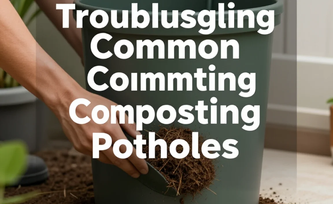 Troubleshooting Common Composting Potholes