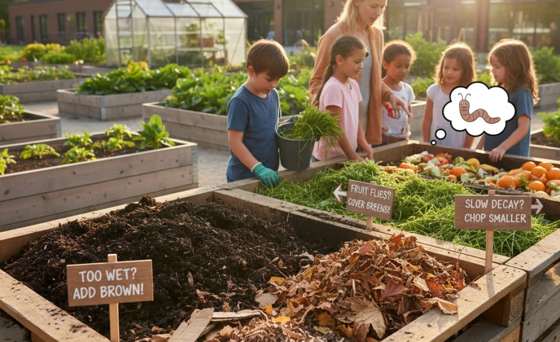 Troubleshooting Common Composting Problems