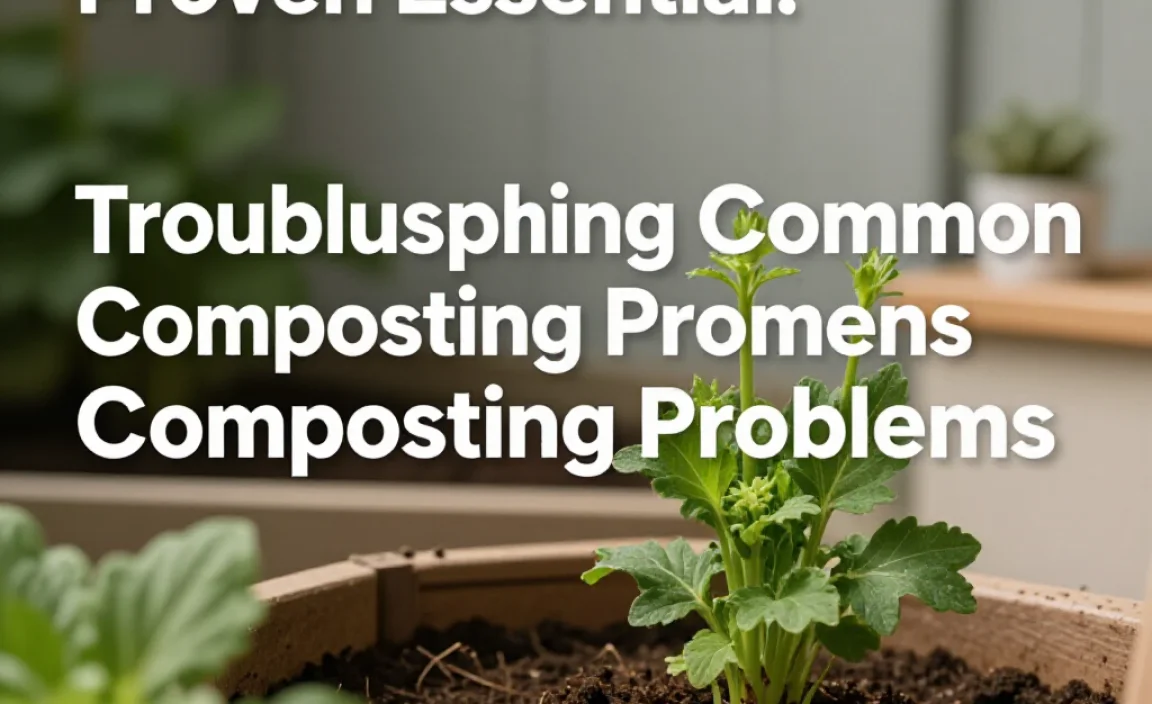 Troubleshooting Common Composting Problems