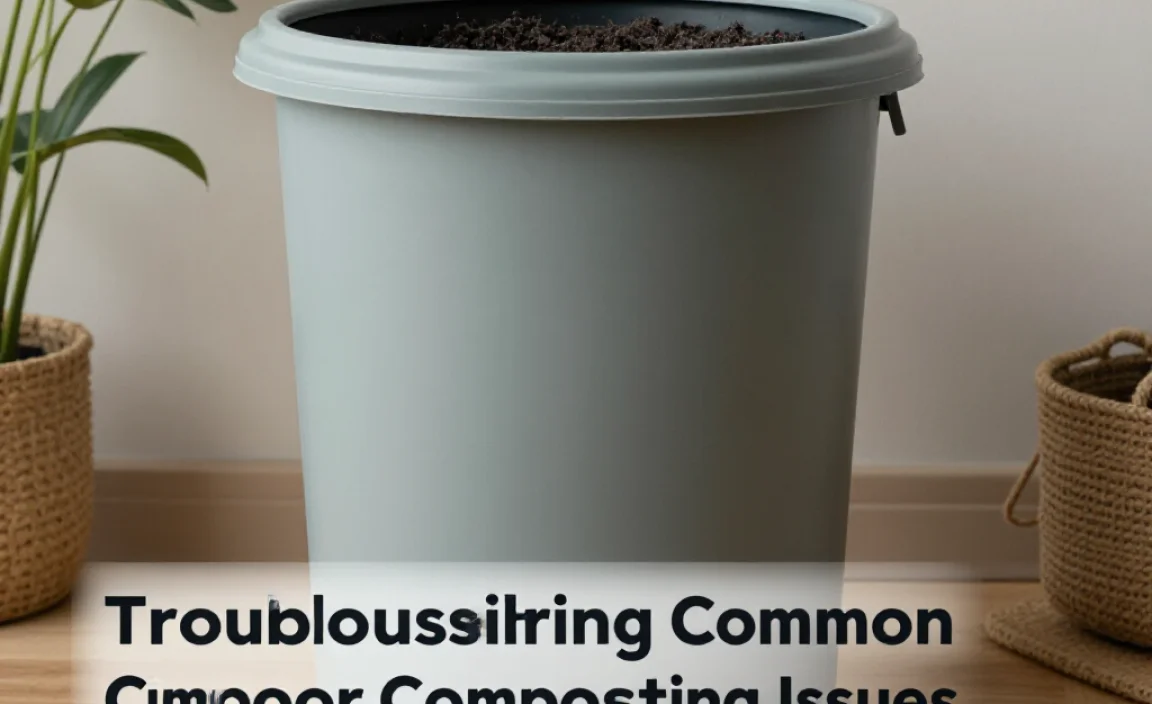 Troubleshooting Common Indoor Composting Issues