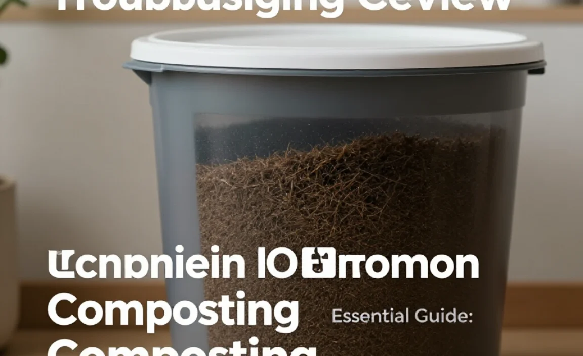 Troubleshooting Common Kitchen Composting Issues