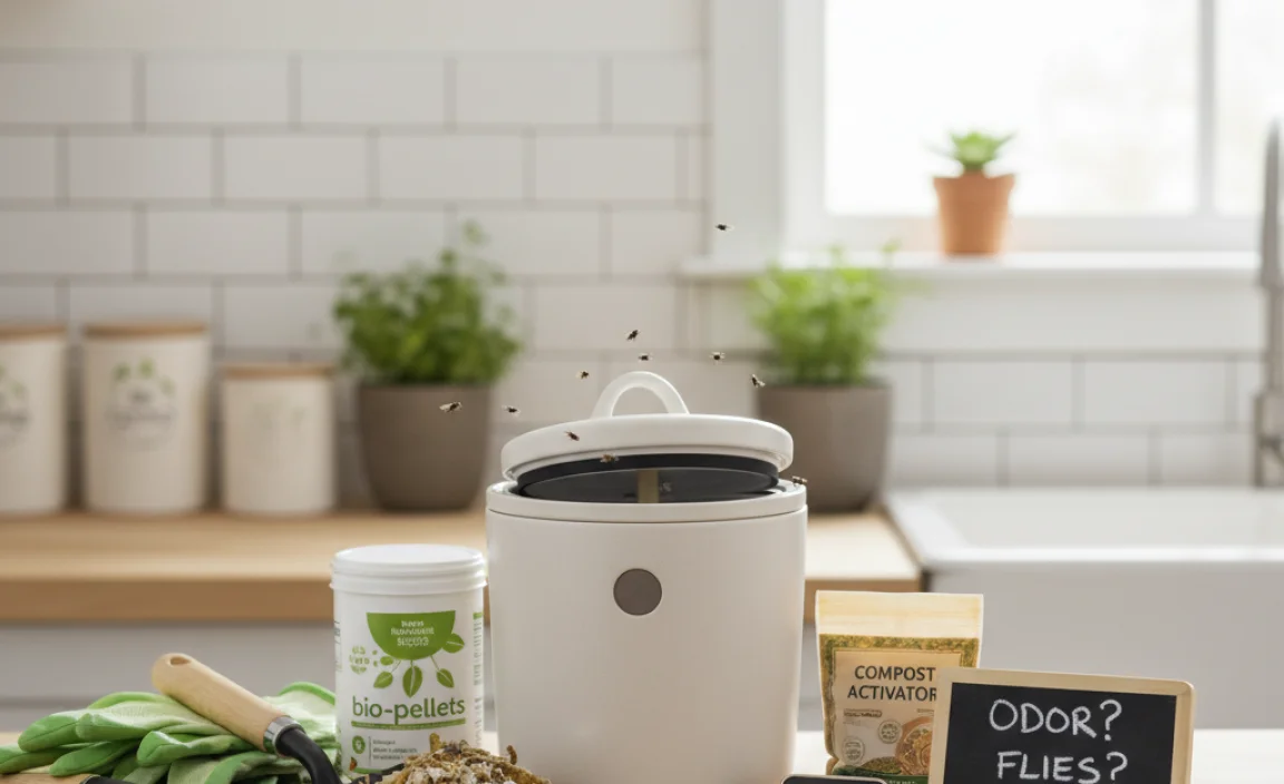 Troubleshooting Common Kitchen Composting Issues