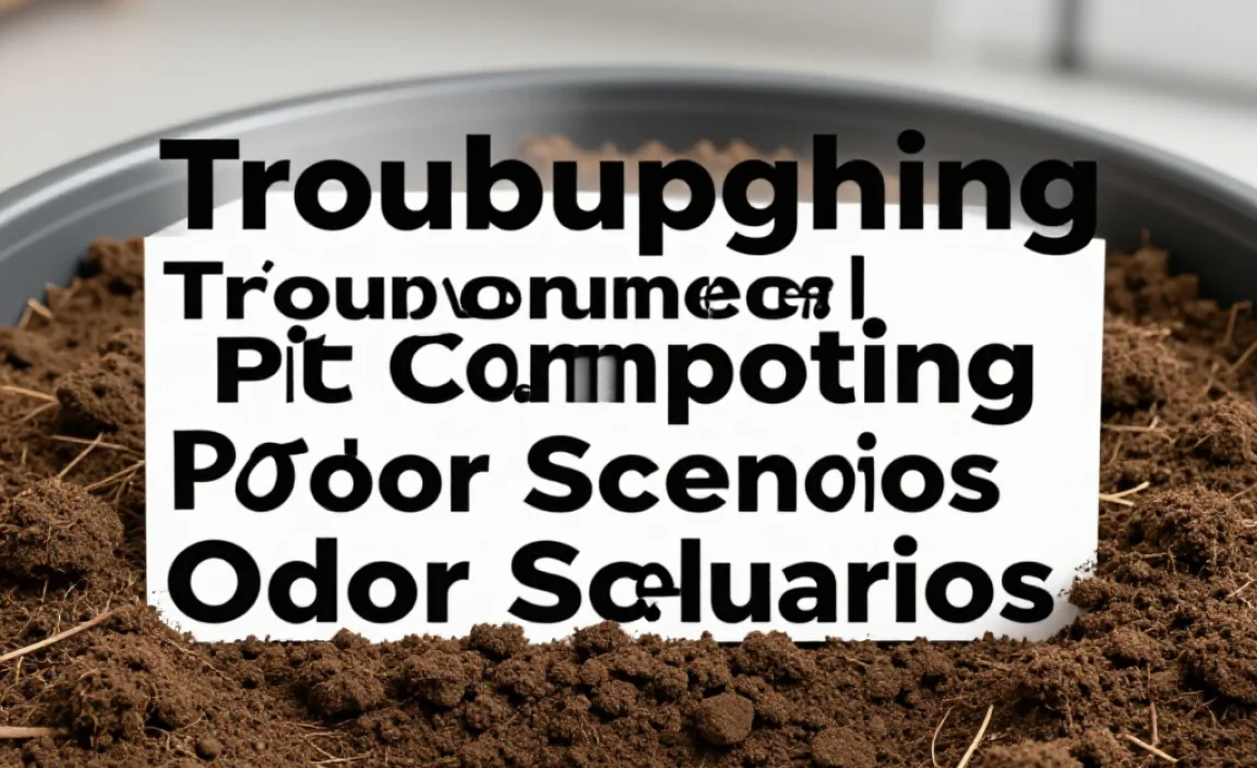 Troubleshooting Common Pit Composting Odor Scenarios