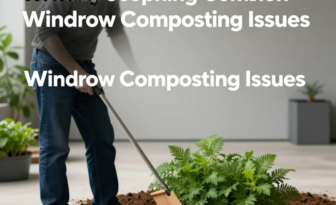 Troubleshooting Common Windrow Composting Issues