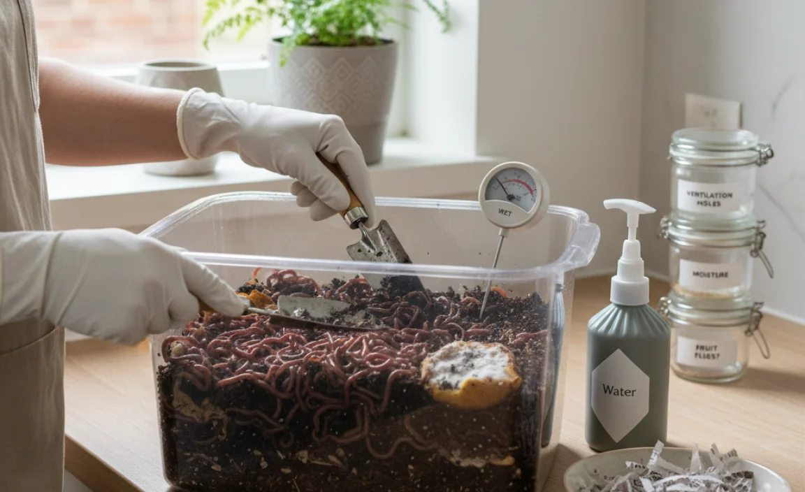 Troubleshooting Common Worm Composting Issues