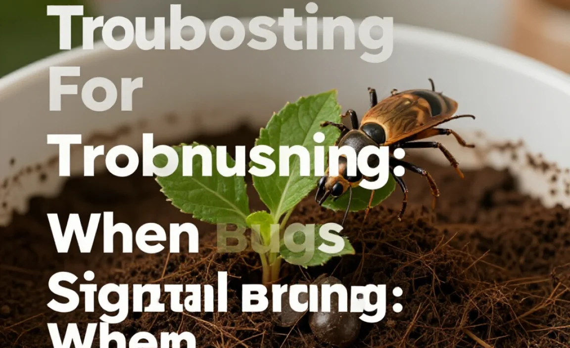 Troubleshooting: When Bugs Signal a Problem