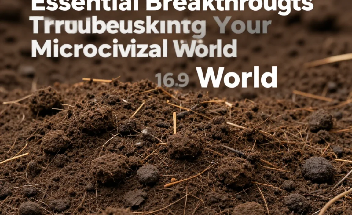 Troubleshooting Your Microbial World