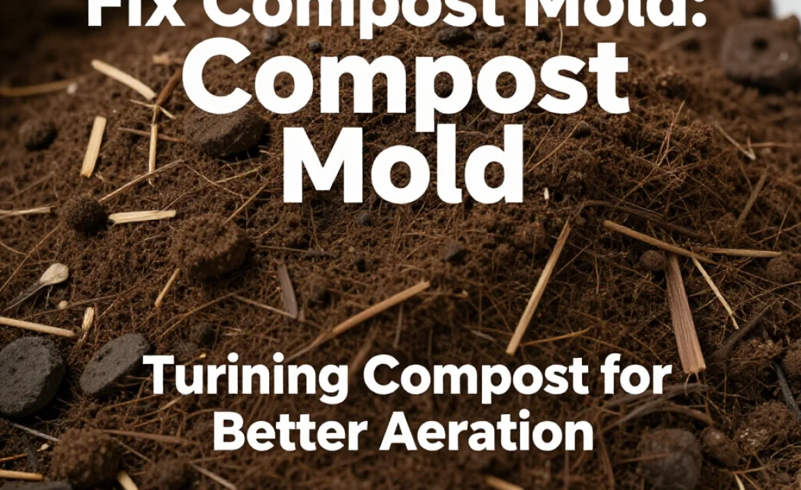 Turning Compost for Better Aeration