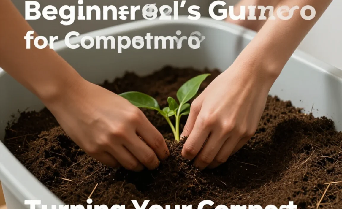 Turning Your Compost for Better Airflow
