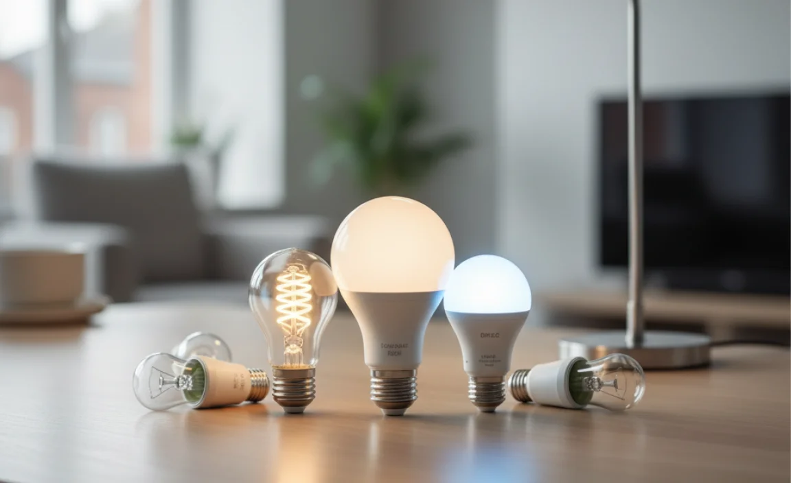 Types of 3 Way LED Light Bulbs Available