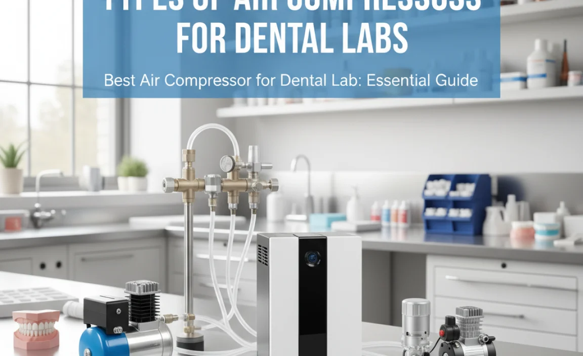 Types of Air Compressors for Dental Labs