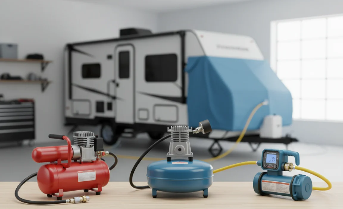Types of Air Compressors Suitable for RV Winterizing