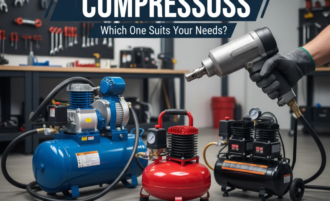 Types of Air Compressors: Which One Suits Your Needs?