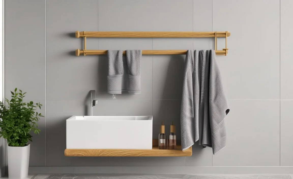 Types of Bathroom Hangers for Towels