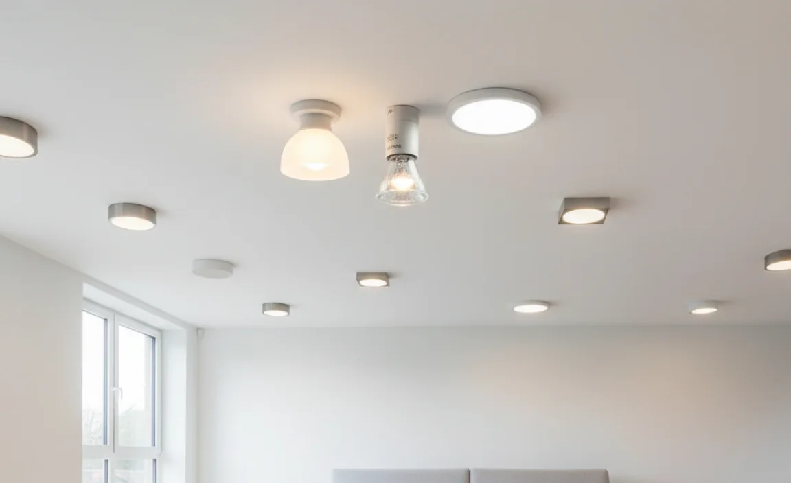 Types of Bulbs for Recessed Ceiling Lights
