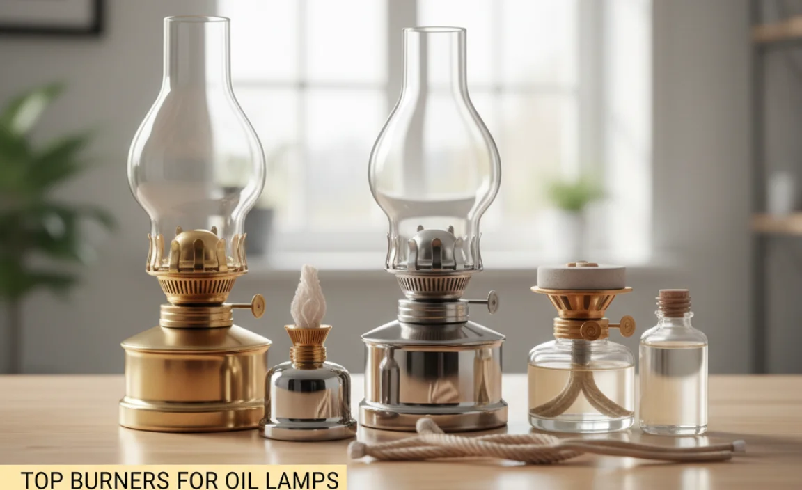 Types of Burners for Oil Lamps