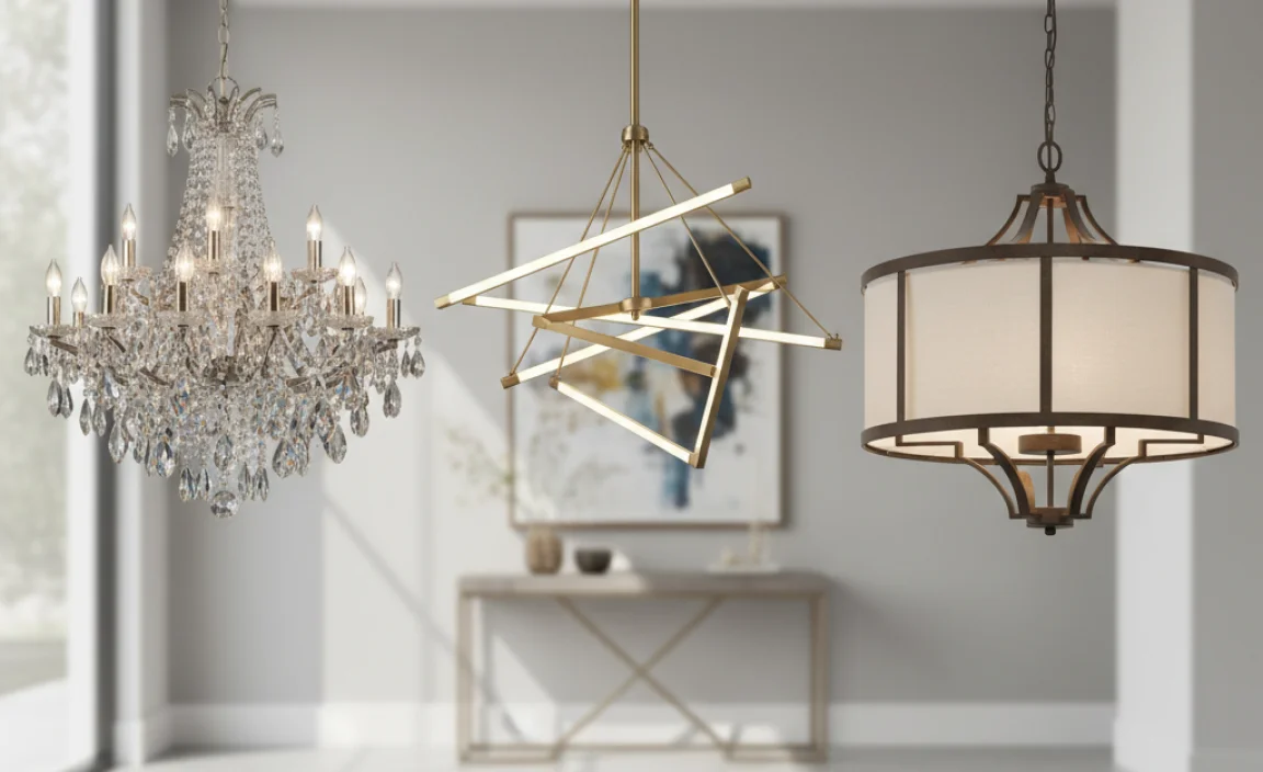 Types of Chandeliers for Foyers