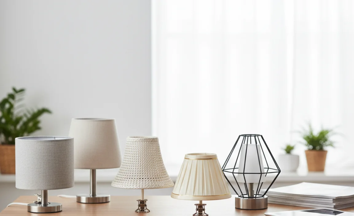 Types of Clip On Lamp Shades
