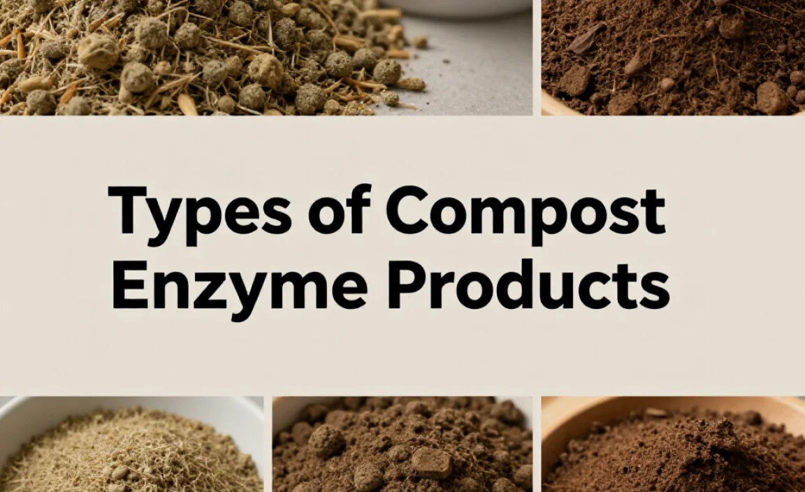 Types of Compost Enzyme Products