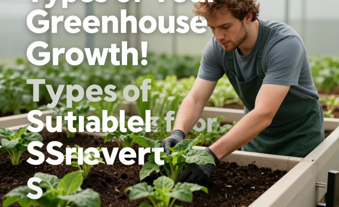 Types of Compost Suitable for Greenhouses