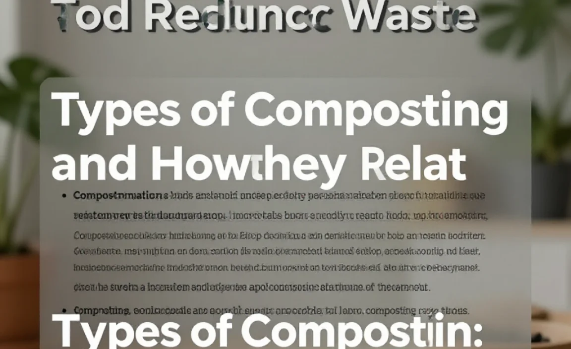 Types of Composting and How They Relate