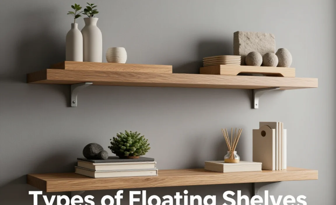 Types of Floating Shelves