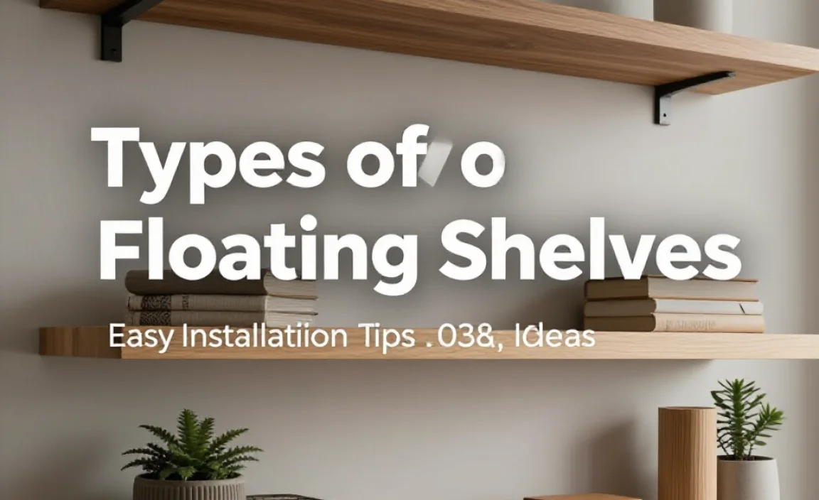 Types of Floating Shelves