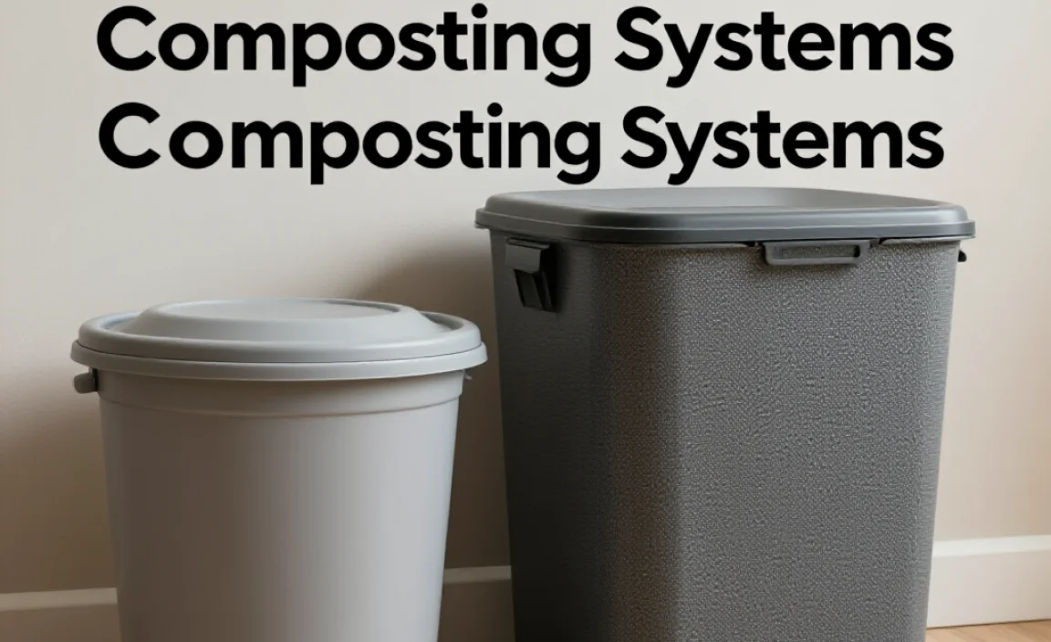 Types of Indoor Composting Systems