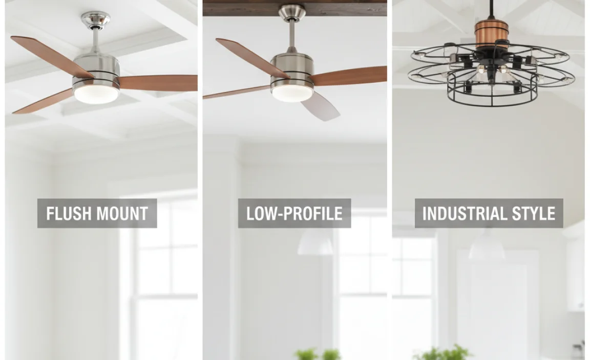 Types of Kitchen Ceiling Fans