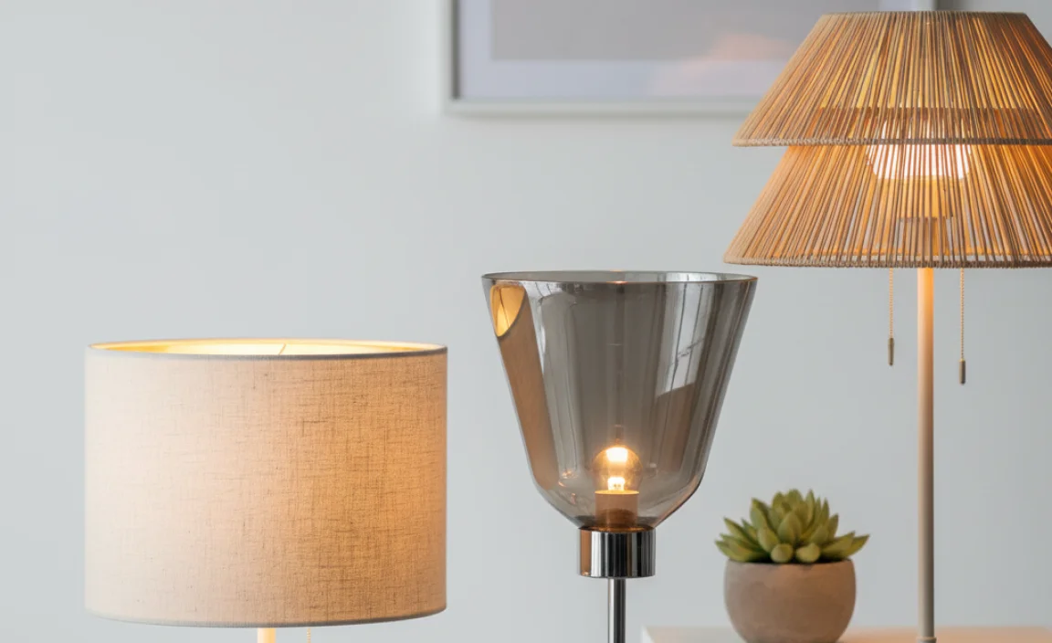 Types of Lamp Shades for Torchiere Floor Lamps