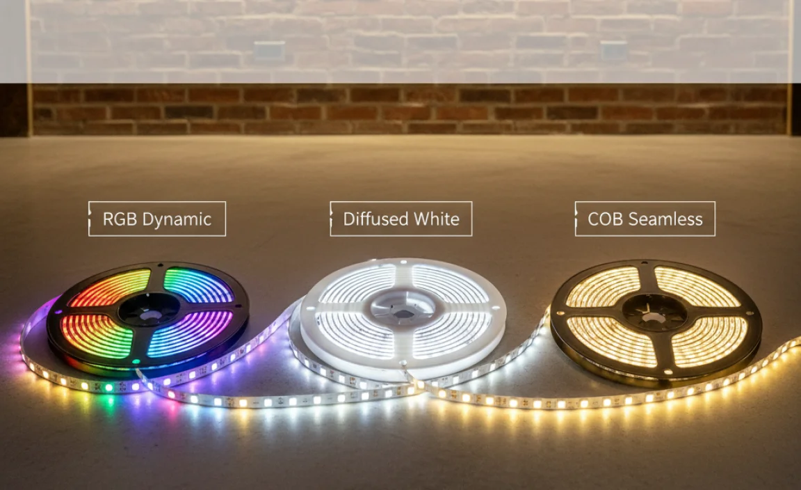 Types of LED Strip Lights Available